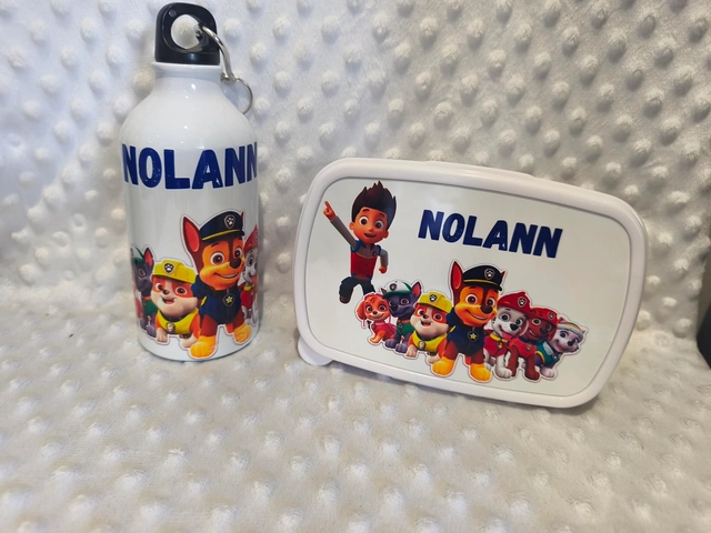 Boîte à goûter + Verre