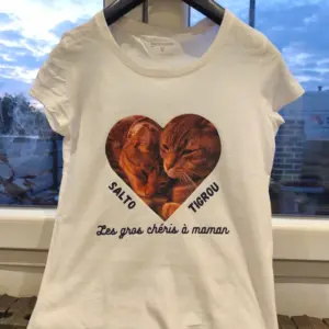 Tee shirt personnalisable