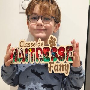 Kit créatif en bois à peindre