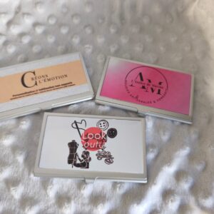 Boîte de cartes de visite