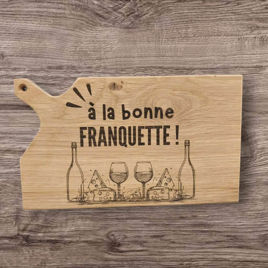 planche apéro personnalisée bois artisanale