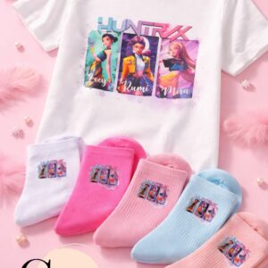 t-shirt personnalisé avec chaussettes coffret cadeau